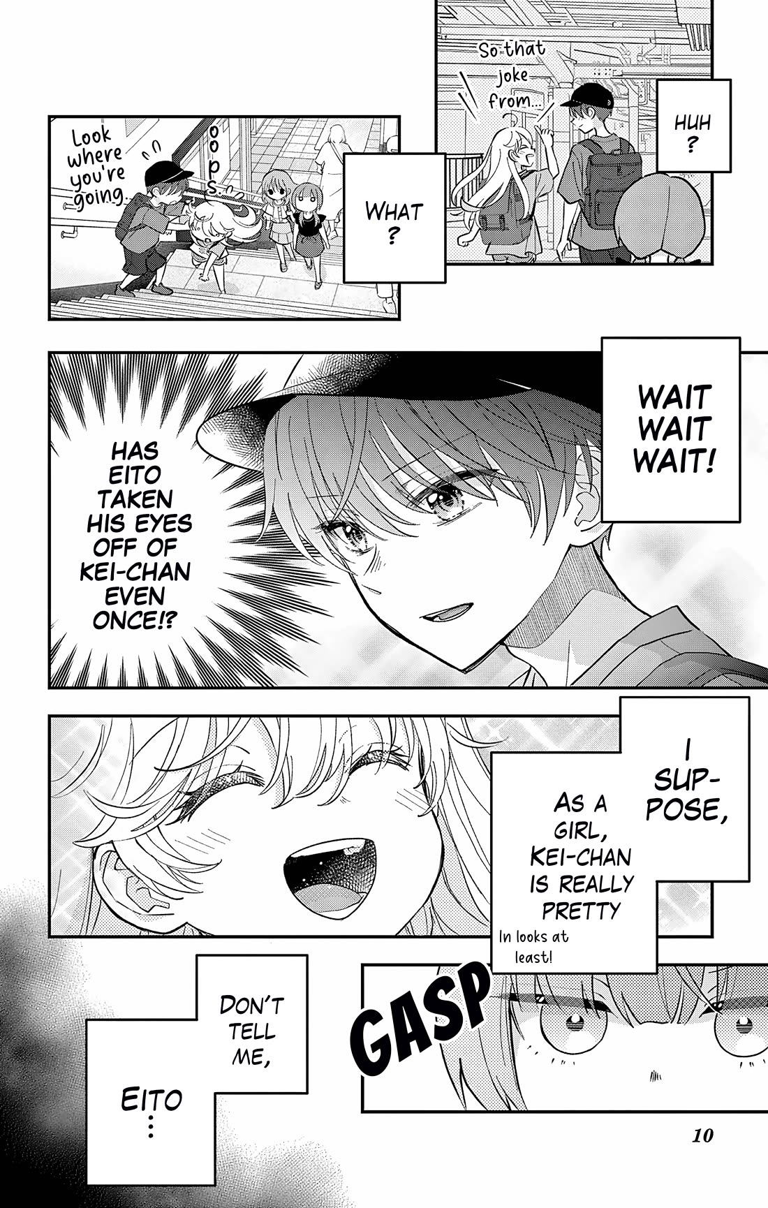 Uesugi-kun Wants to Quit Being a Girl Chapter 23.1 page 9 - Chapter 23.1