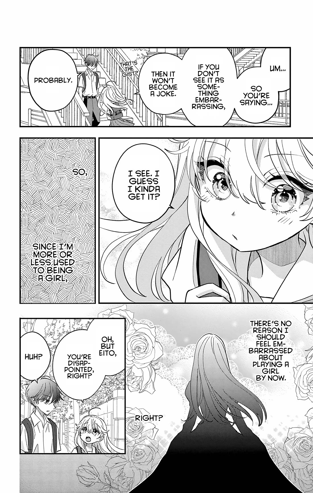 Uesugi-kun Wants to Quit Being a Girl Chapter 28 page 14 - Chapter 28