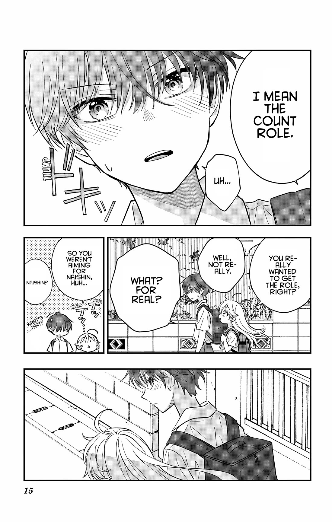 Uesugi-kun Wants to Quit Being a Girl Chapter 28 page 15 - Chapter 28