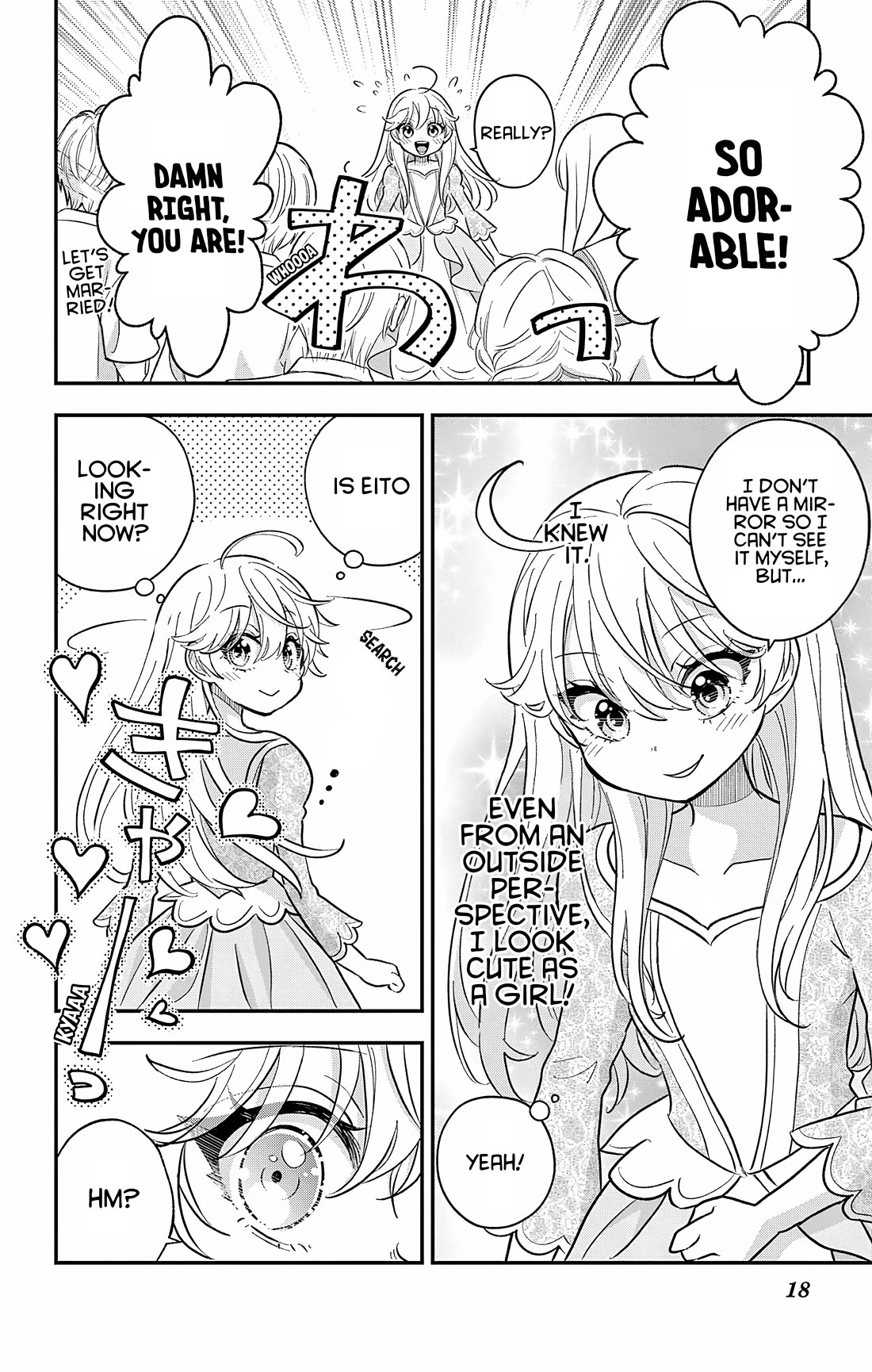 Uesugi-kun Wants to Quit Being a Girl Chapter 28 page 18 - Chapter 28