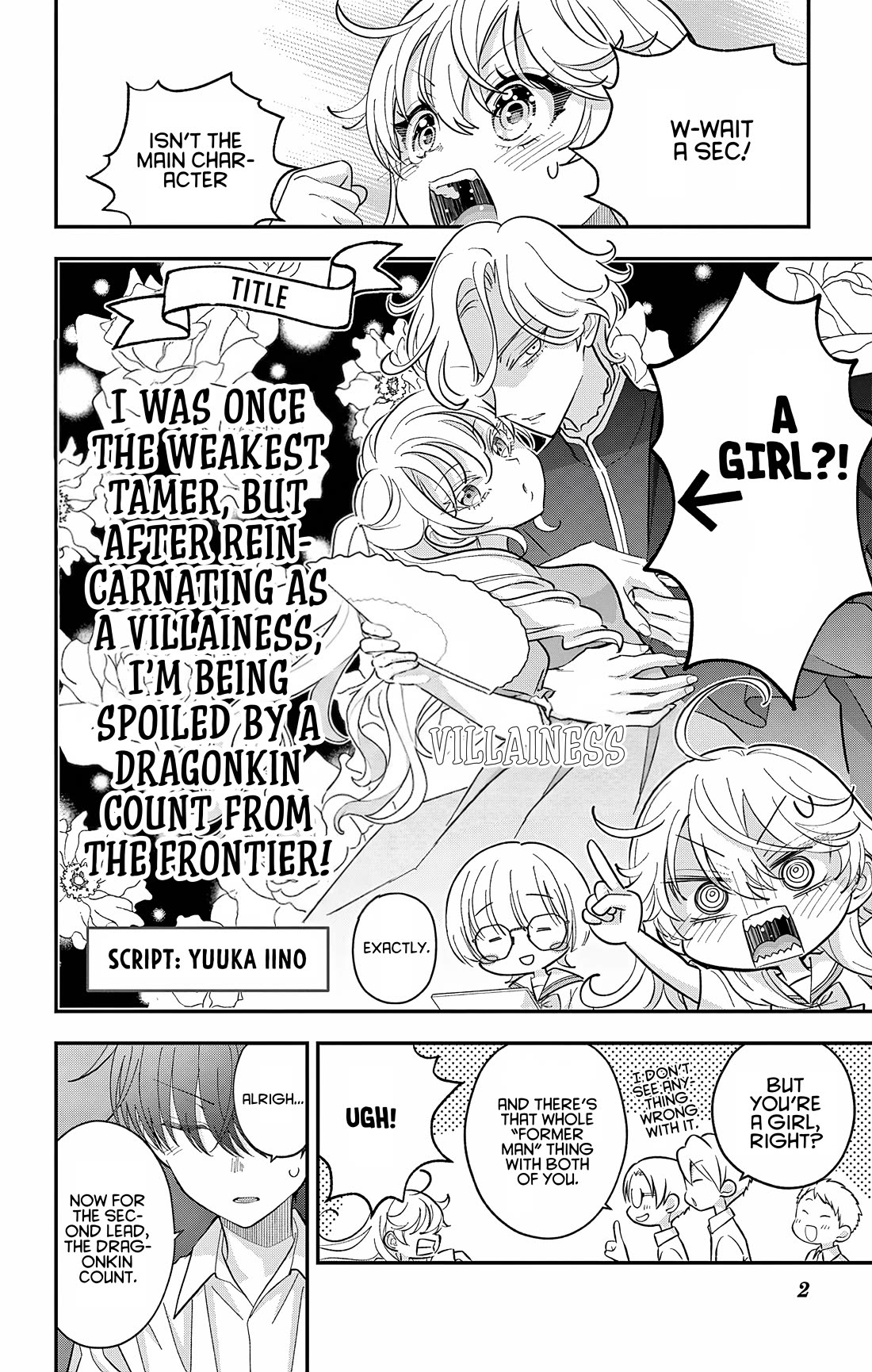 Uesugi-kun Wants to Quit Being a Girl Chapter 28 page 2 - Chapter 28