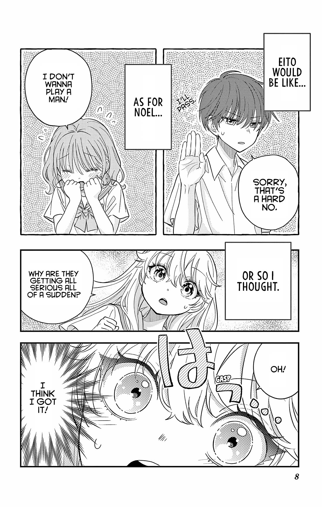 Uesugi-kun Wants to Quit Being a Girl Chapter 28 page 8 - Chapter 28