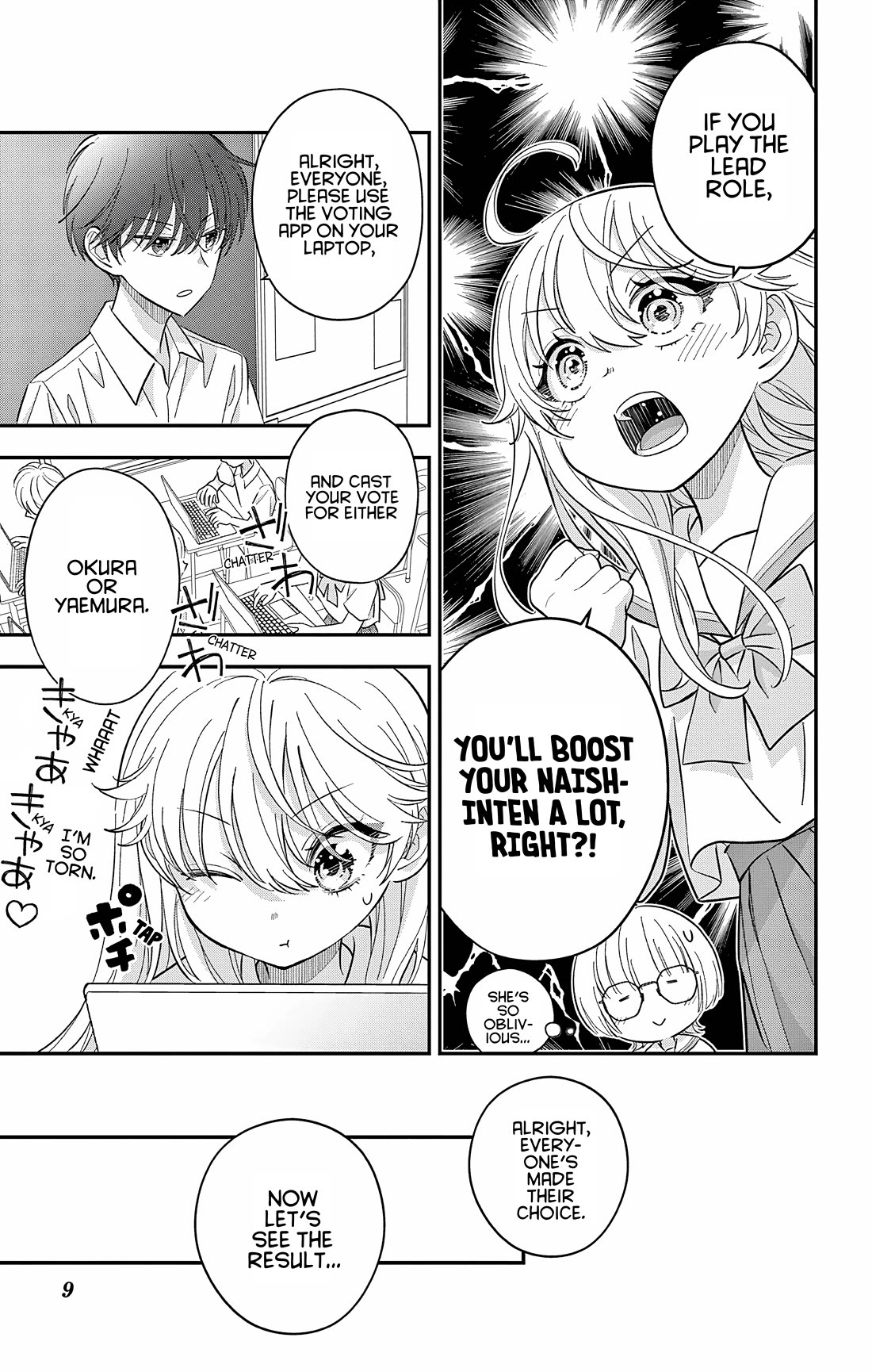 Uesugi-kun Wants to Quit Being a Girl Chapter 28 page 9 - Chapter 28