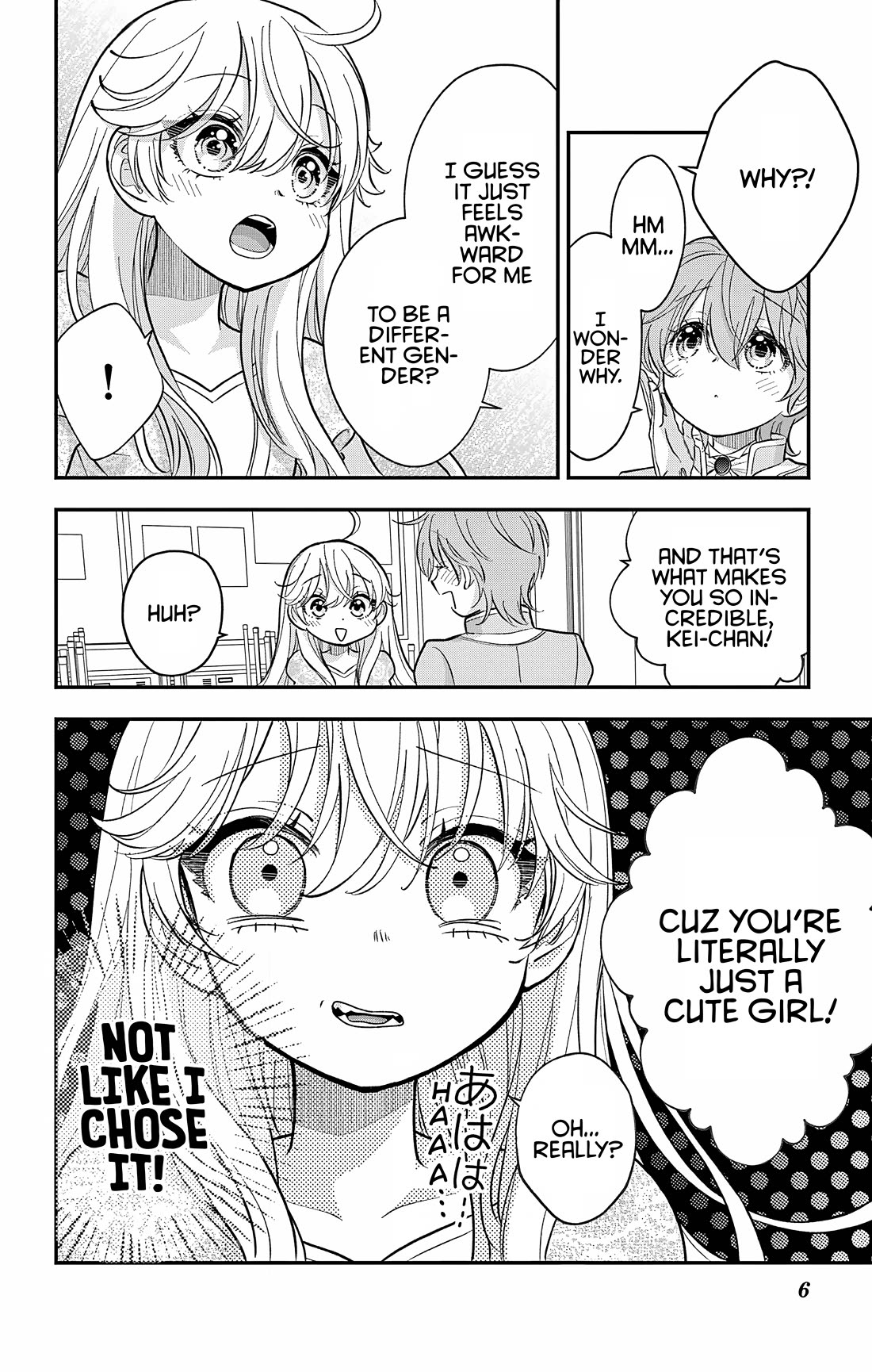 Uesugi-kun Wants to Quit Being a Girl Chapter 29 page 6 - Chapter 29