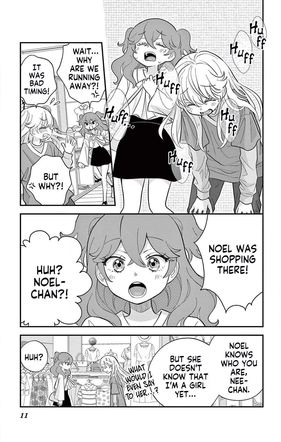 Uesugi-kun Wants to Quit Being a Girl Chapter 3 page 11 - Chapter 3
