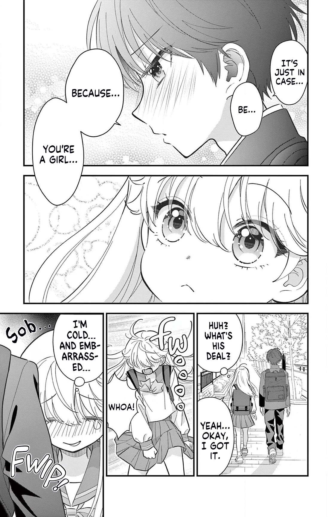 Uesugi-kun Wants to Quit Being a Girl Chapter 3 page 17 - Chapter 3