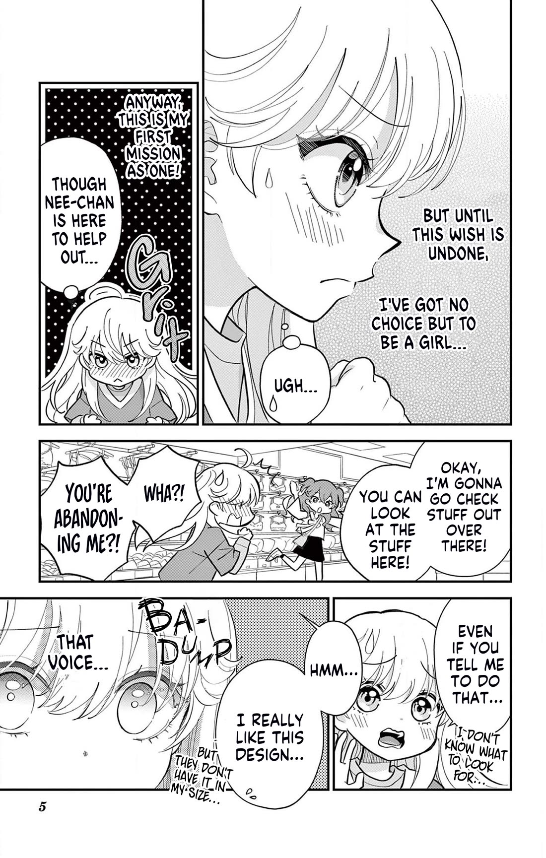 Uesugi-kun Wants to Quit Being a Girl Chapter 3 page 5 - Chapter 3