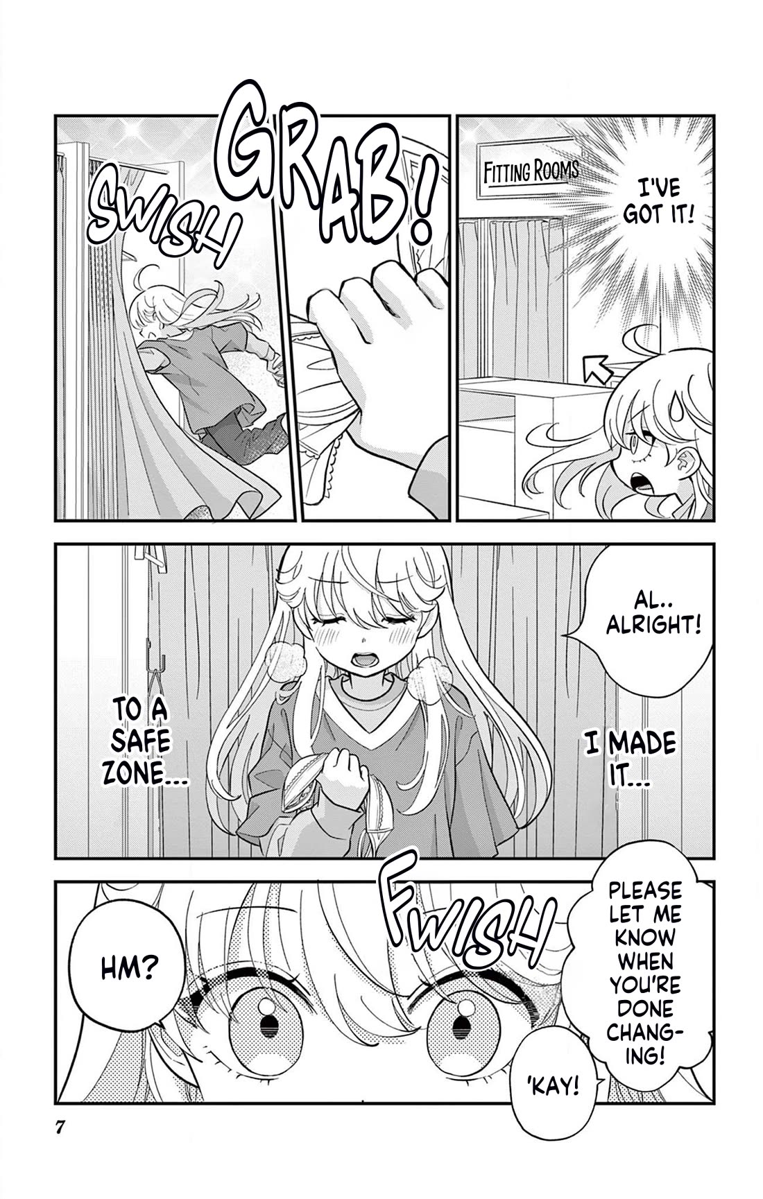 Uesugi-kun Wants to Quit Being a Girl Chapter 3 page 7 - Chapter 3