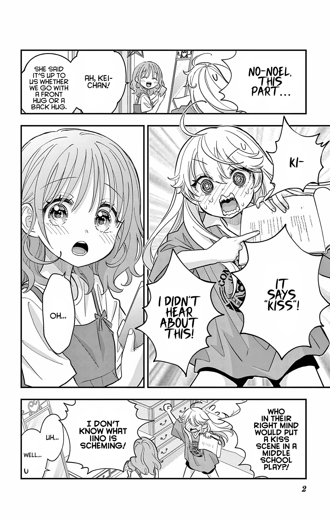 Uesugi-kun Wants to Quit Being a Girl Chapter 30.1 page 2 - Chapter 30.1