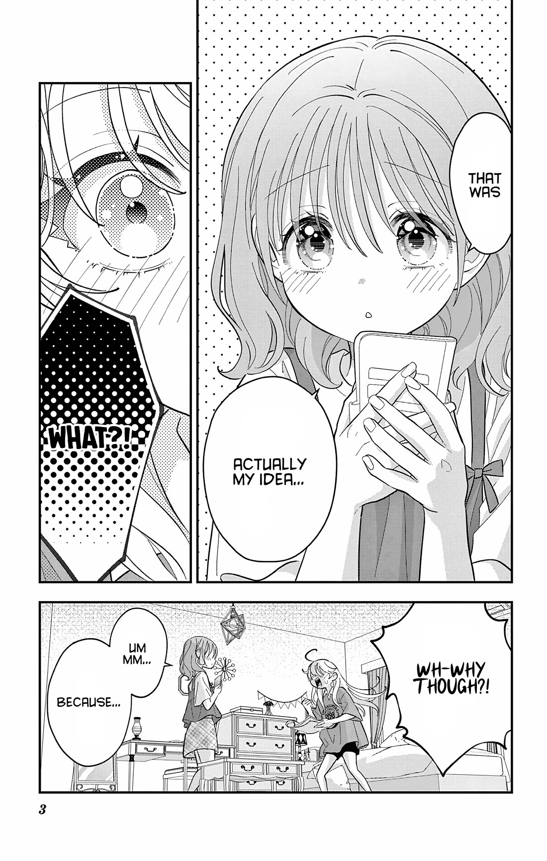 Uesugi-kun Wants to Quit Being a Girl Chapter 30.1 page 3 - Chapter 30.1