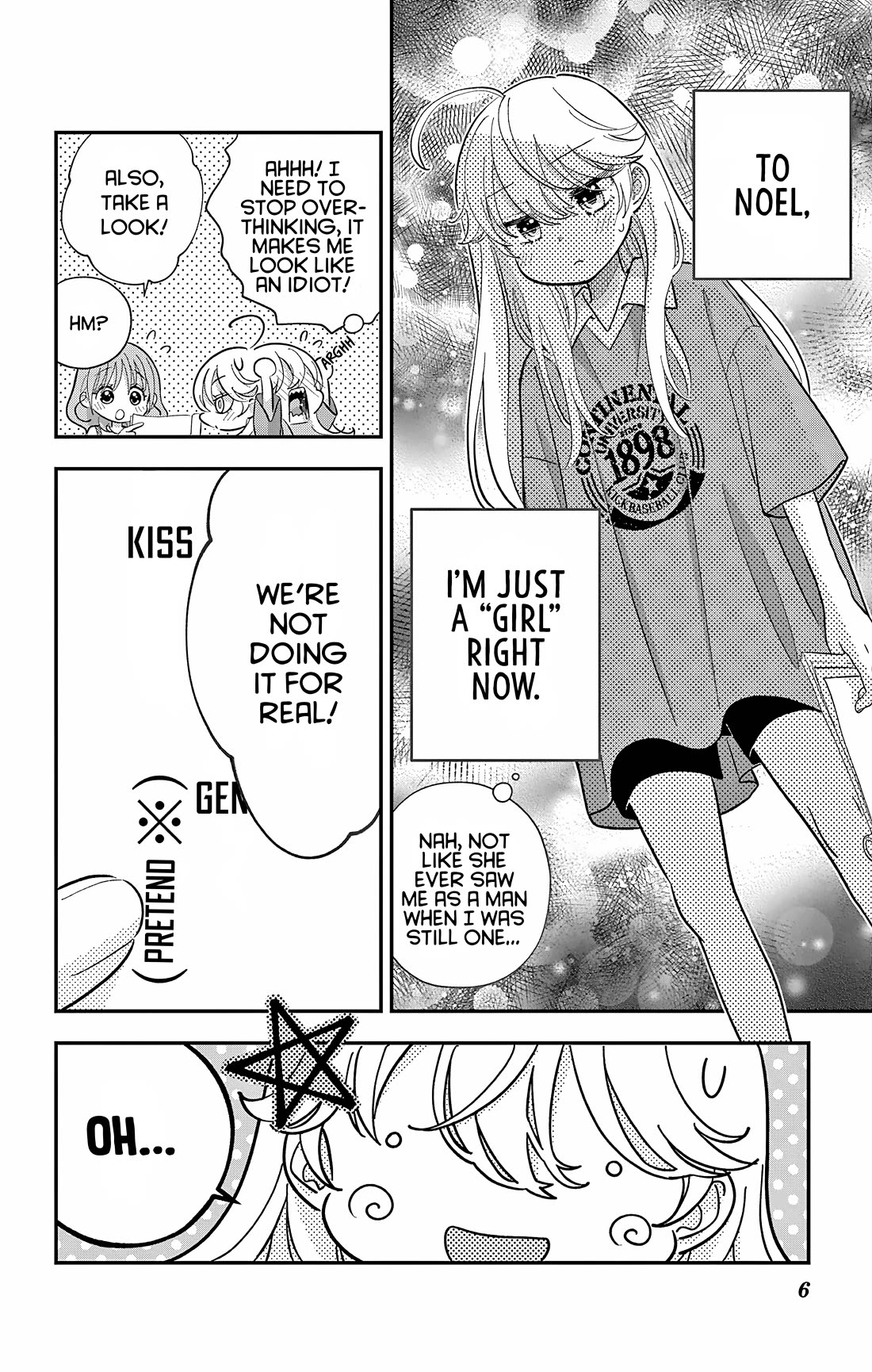 Uesugi-kun Wants to Quit Being a Girl Chapter 30.1 page 6 - Chapter 30.1