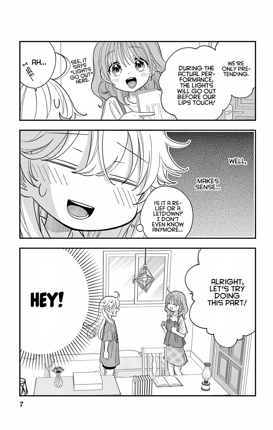 Uesugi-kun Wants to Quit Being a Girl Chapter 30.1 page 7 - Chapter 30.1