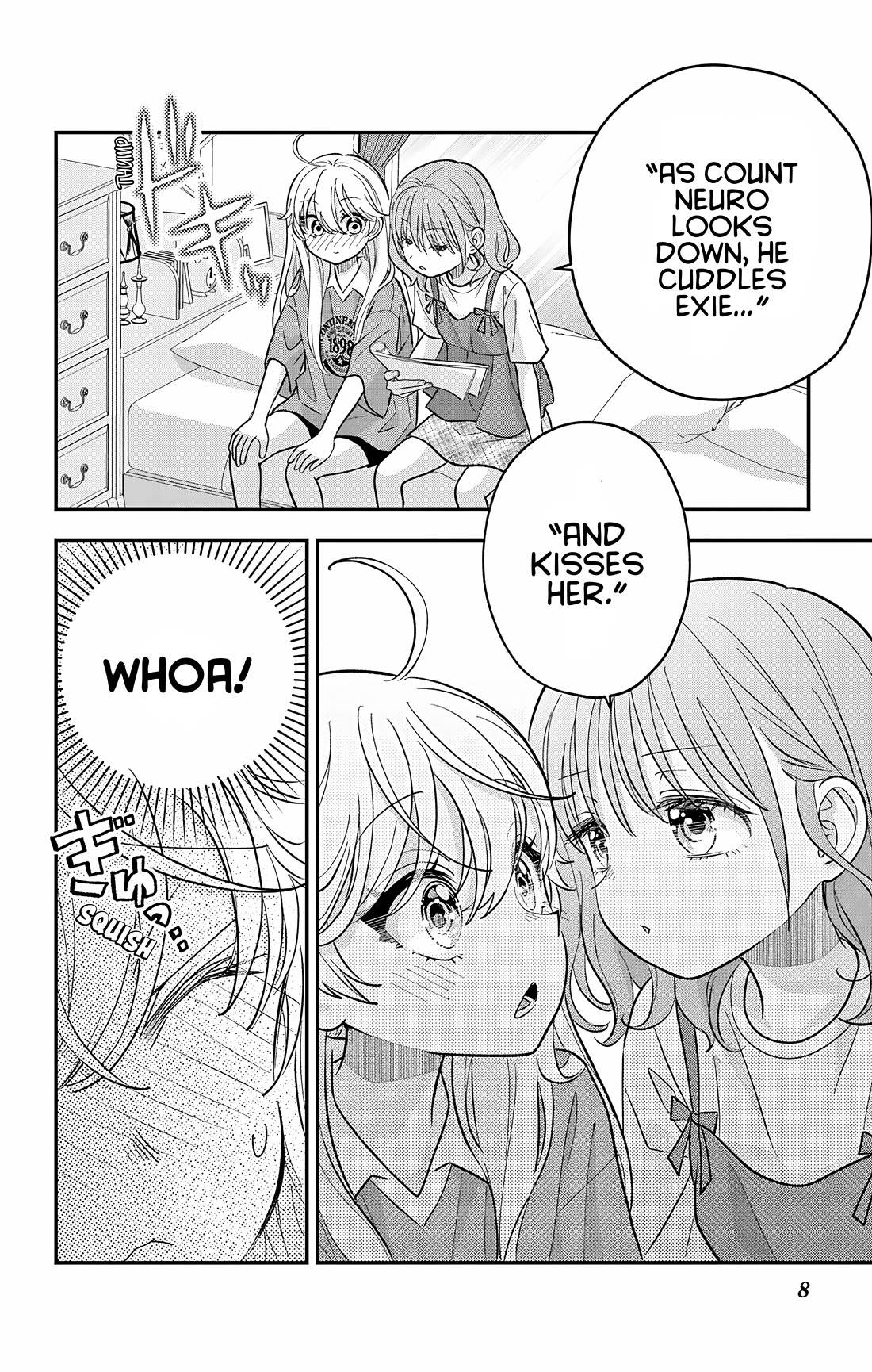 Uesugi-kun Wants to Quit Being a Girl Chapter 30.1 page 8 - Chapter 30.1