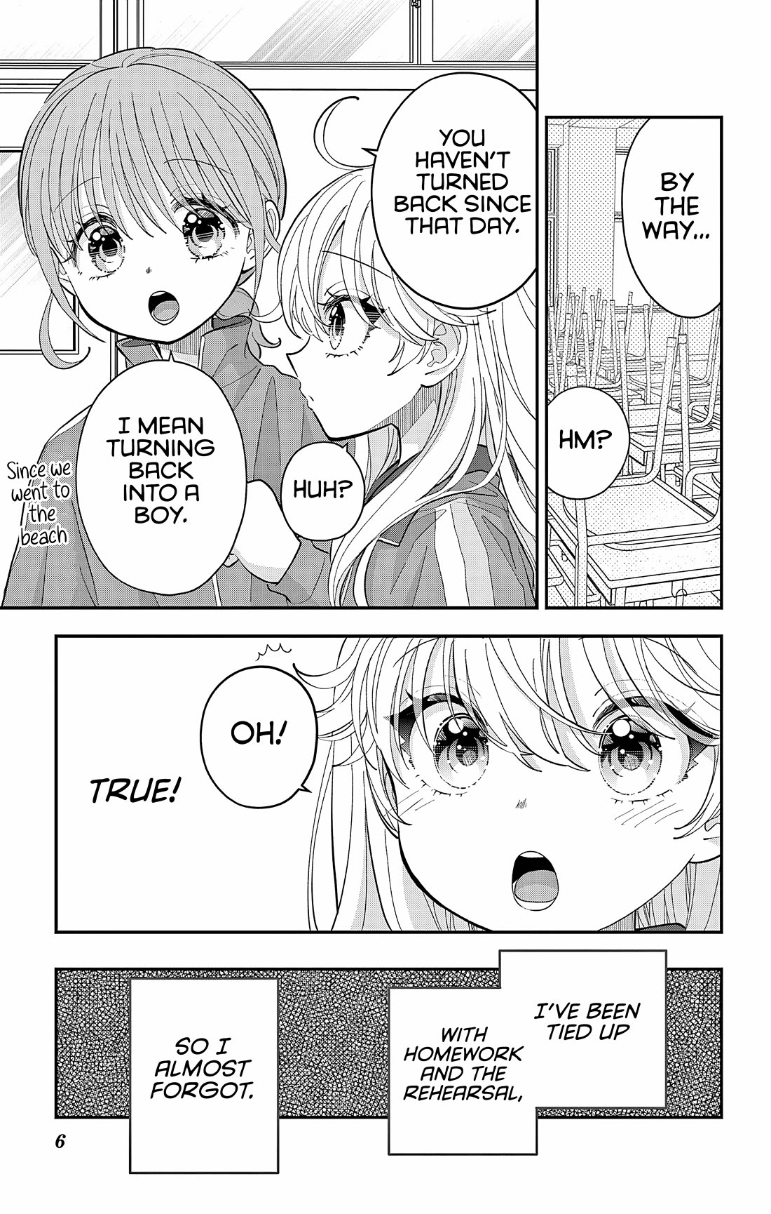 Uesugi-kun Wants to Quit Being a Girl Chapter 30.2 page 6 - Chapter 30.2
