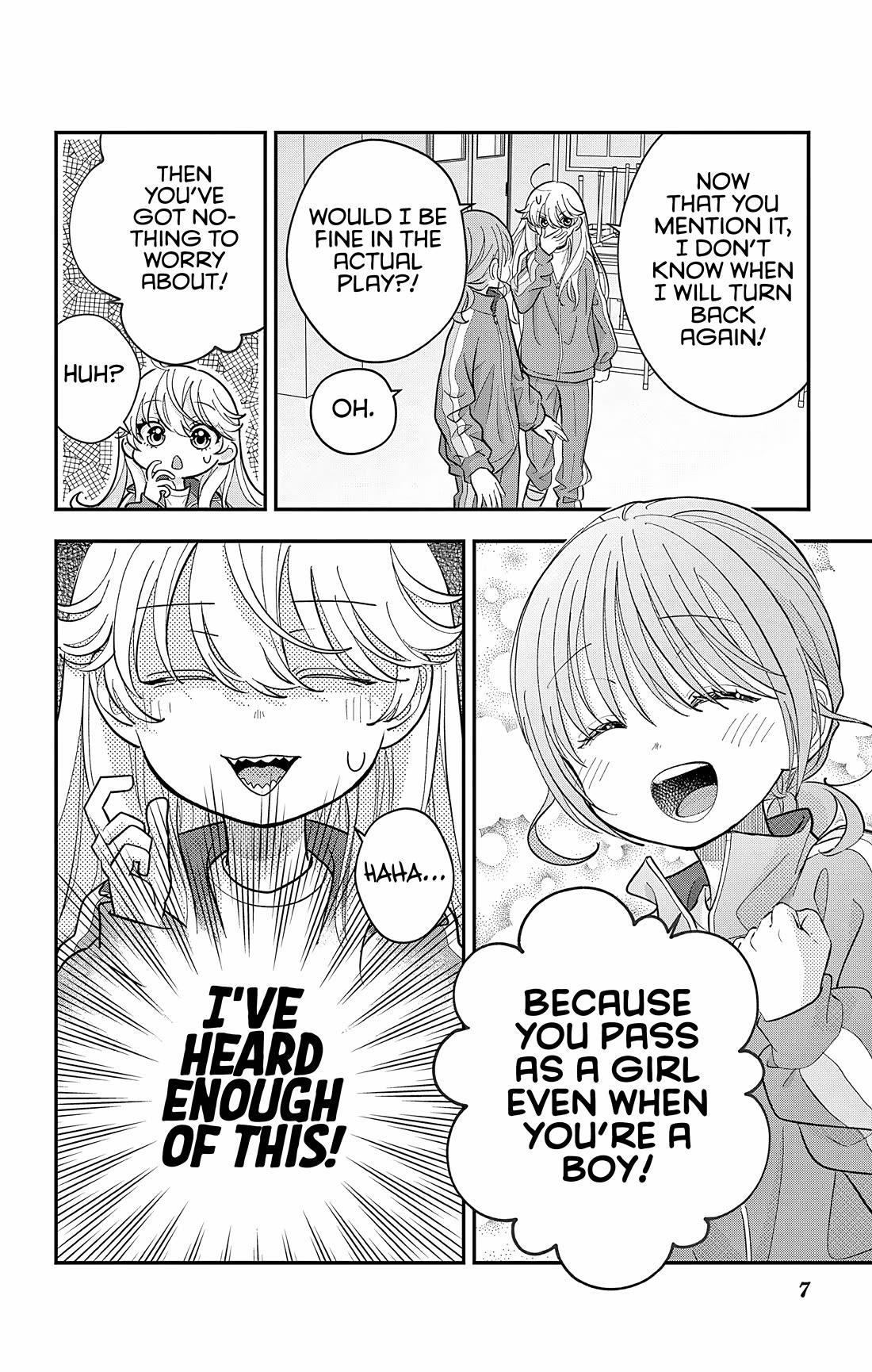 Uesugi-kun Wants to Quit Being a Girl Chapter 30.2 page 7 - Chapter 30.2