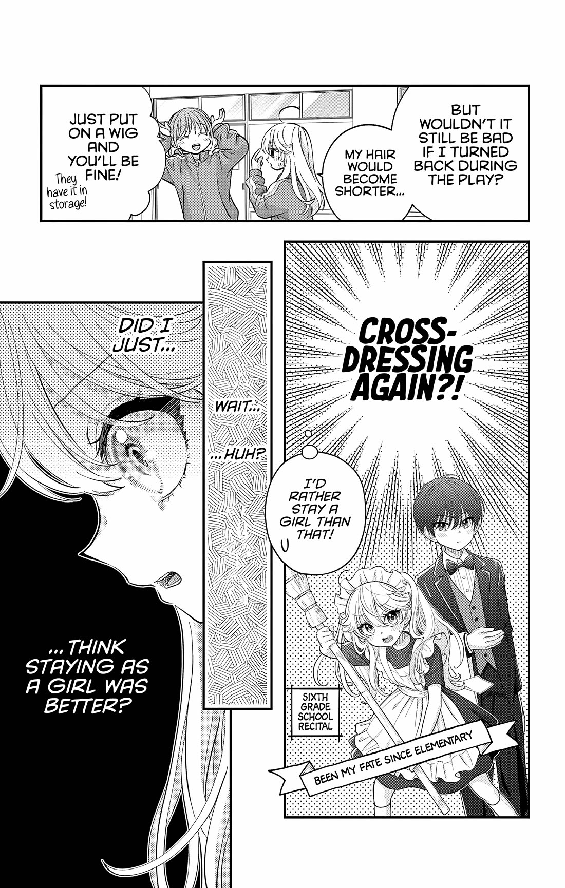 Uesugi-kun Wants to Quit Being a Girl Chapter 30.2 page 8 - Chapter 30.2