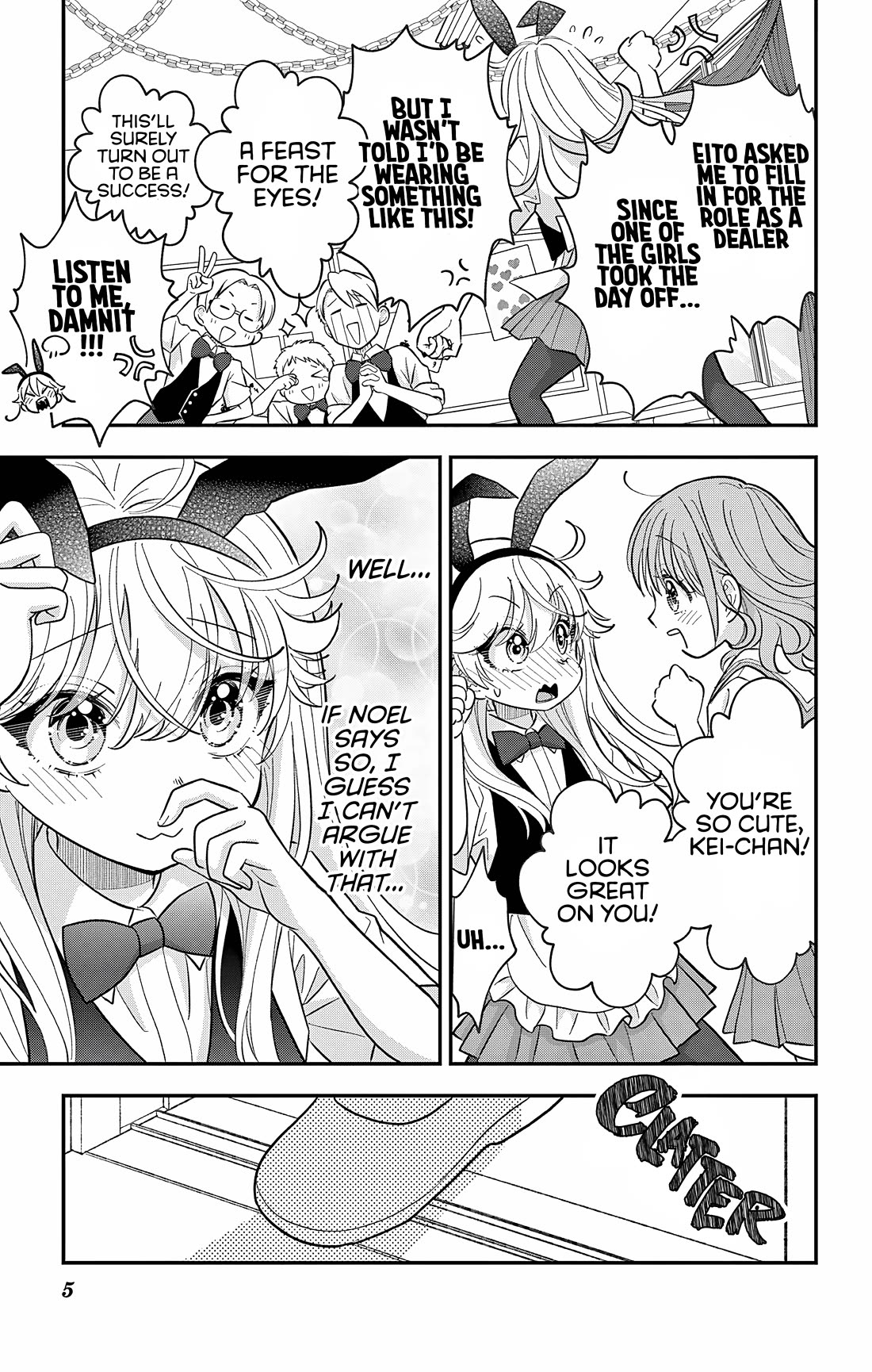 Uesugi-kun Wants to Quit Being a Girl Chapter 31 page 5 - Chapter 31