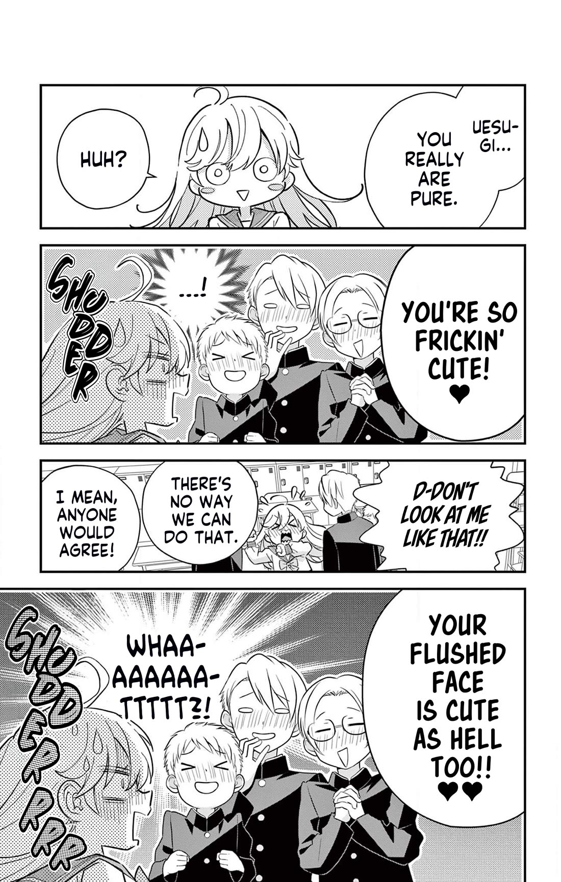 Uesugi-kun Wants to Quit Being a Girl Chapter 4 page 13 - Chapter 4