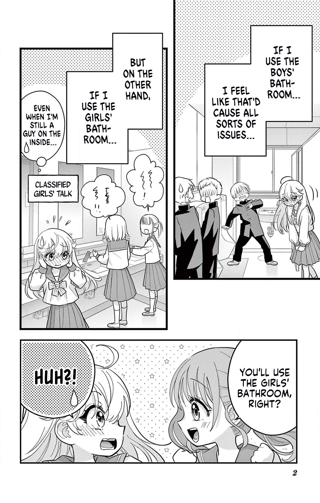 Uesugi-kun Wants to Quit Being a Girl Chapter 5 page 2 - Chapter 5