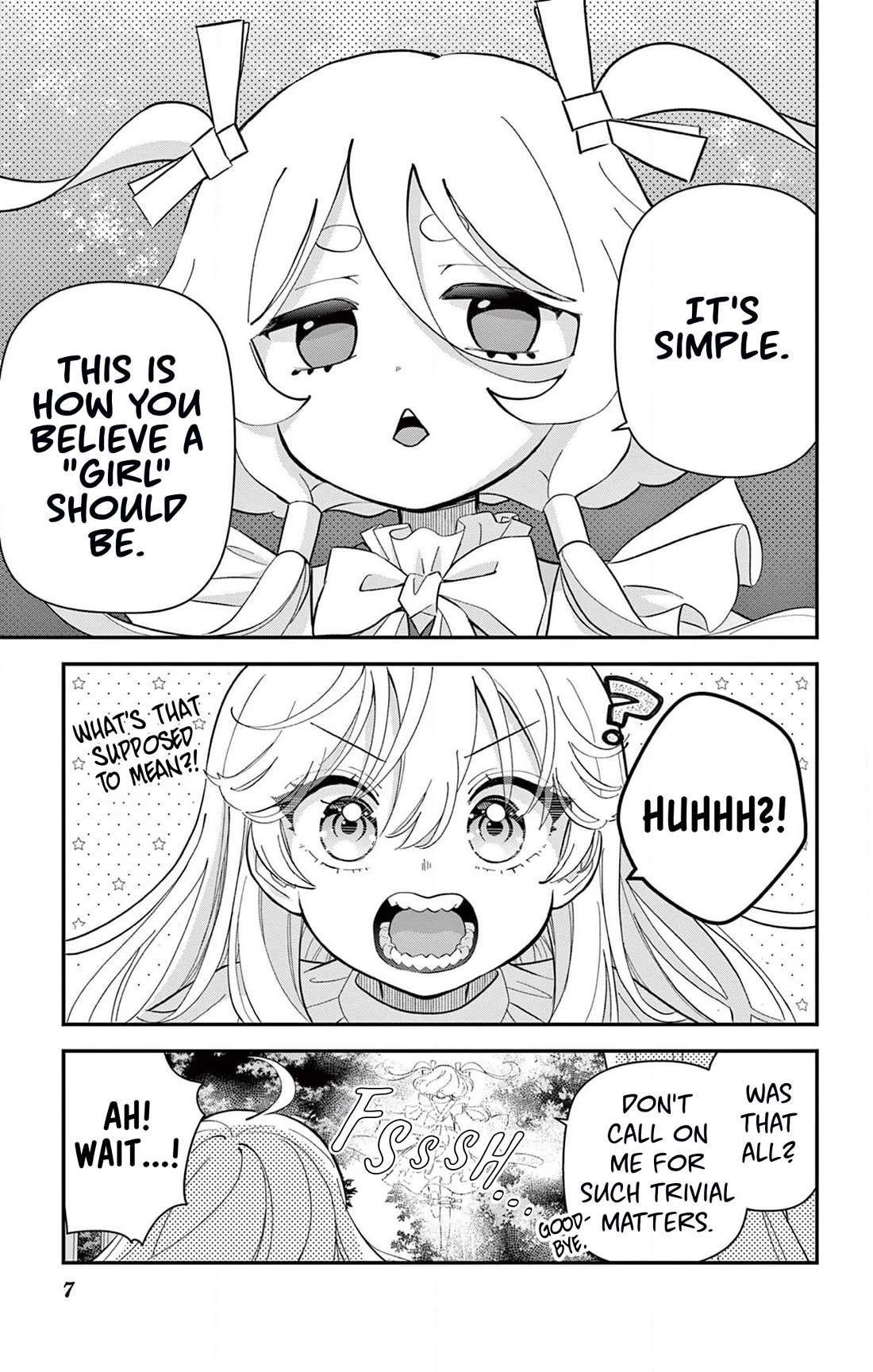 Uesugi-kun Wants to Quit Being a Girl Chapter 6.5 page 7 - Chapter 6.5: Hair is a Girl's Life?