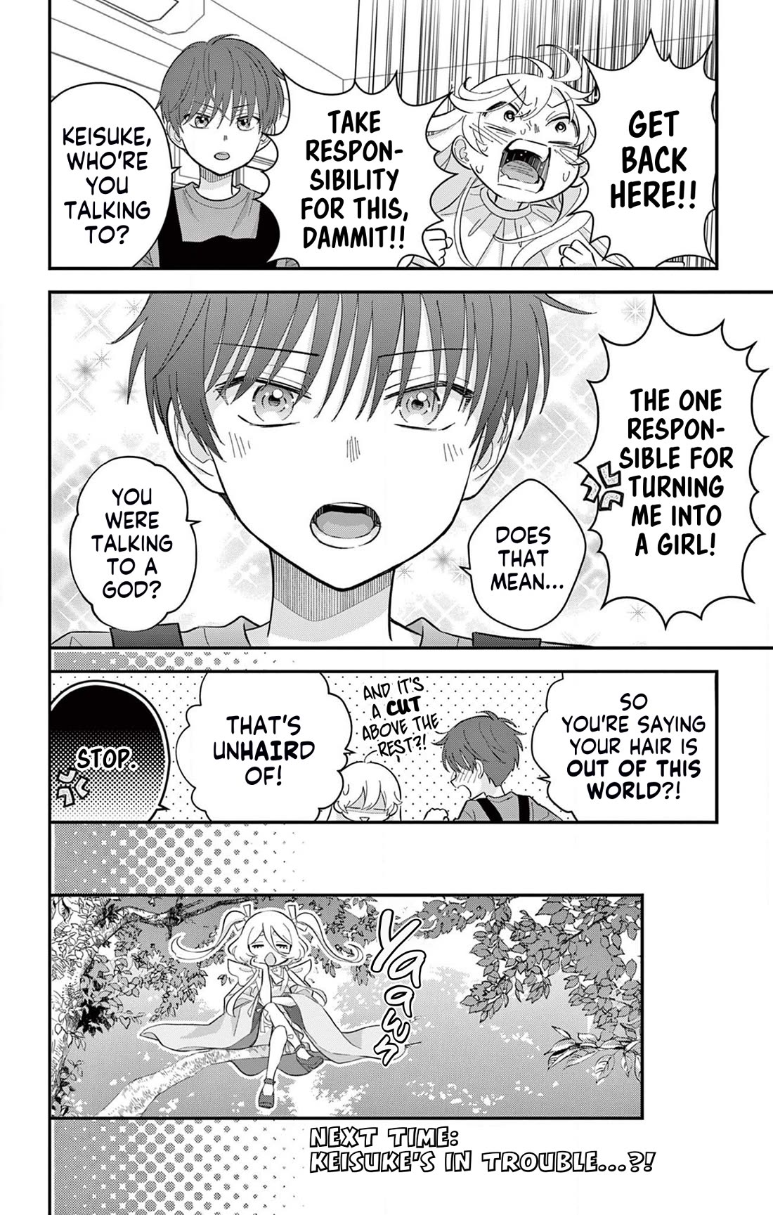 Uesugi-kun Wants to Quit Being a Girl Chapter 6.5 page 8 - Chapter 6.5: Hair is a Girl's Life?