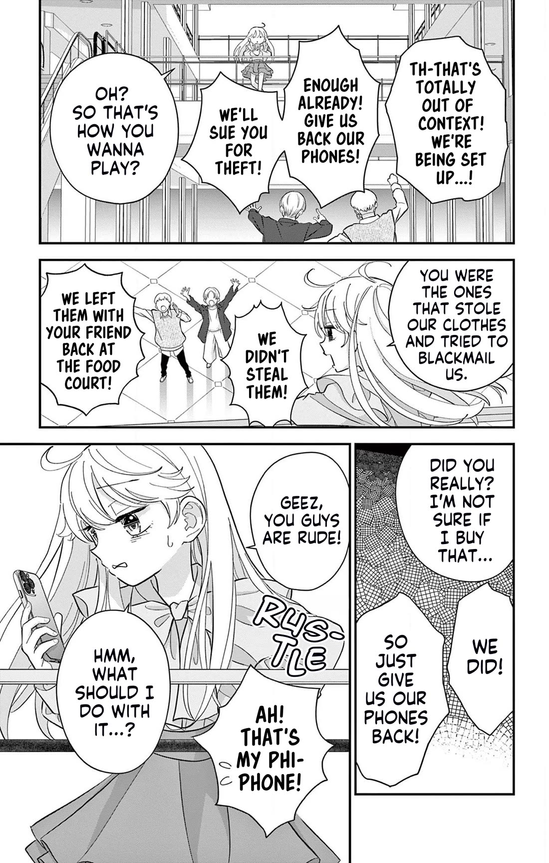 Uesugi-kun Wants to Quit Being a Girl Chapter 6 page 11 - Chapter 6