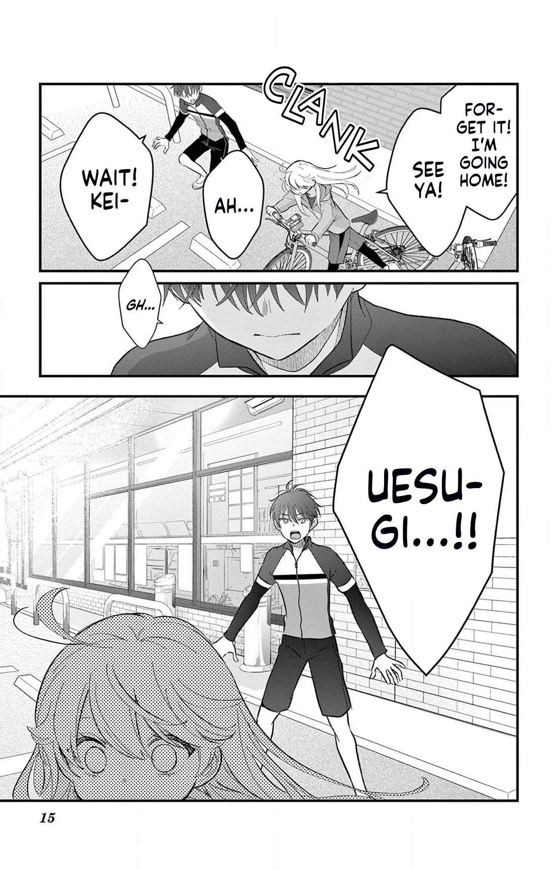 Uesugi-kun Wants to Quit Being a Girl Chapter 7 page 15 - Chapter 7