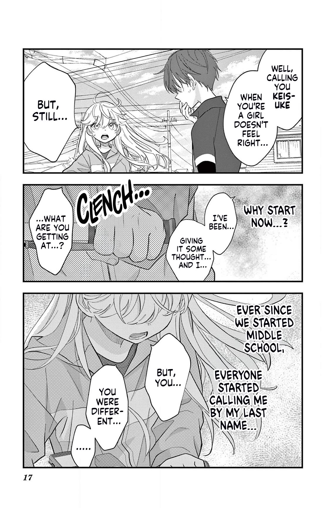 Uesugi-kun Wants to Quit Being a Girl Chapter 7 page 17 - Chapter 7