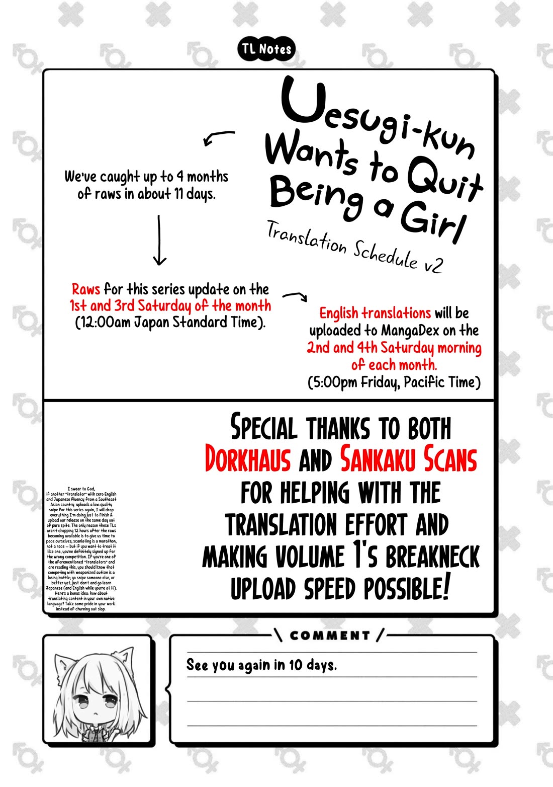 Uesugi-kun Wants to Quit Being a Girl Chapter 7 page 21 - Chapter 7