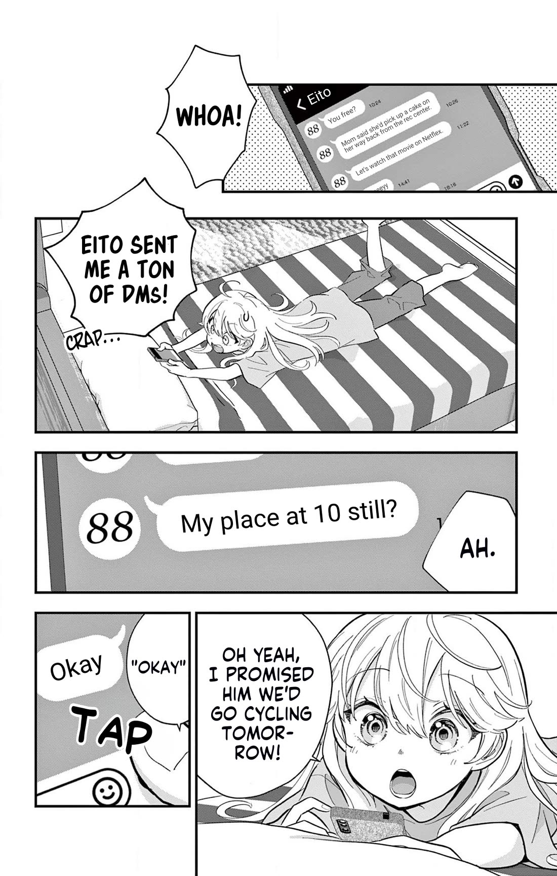 Uesugi-kun Wants to Quit Being a Girl Chapter 7 page 6 - Chapter 7