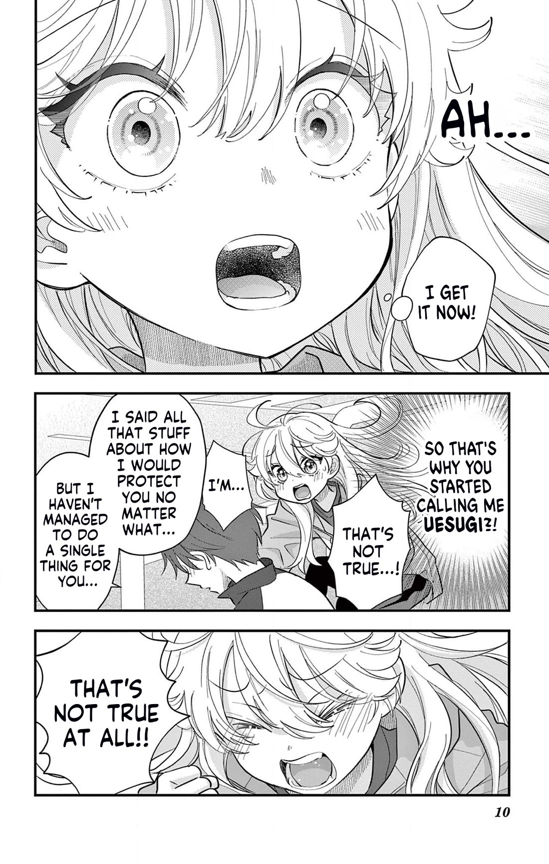 Uesugi-kun Wants to Quit Being a Girl Chapter 8 page 10 - Chapter 8