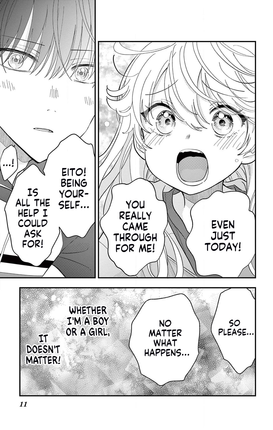 Uesugi-kun Wants to Quit Being a Girl Chapter 8 page 11 - Chapter 8