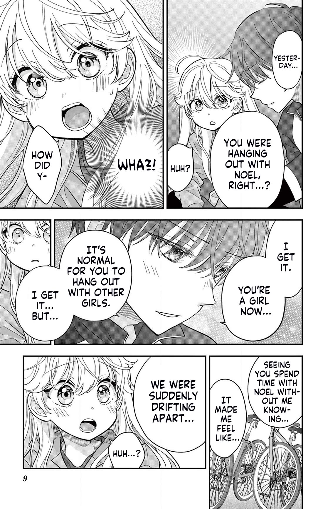 Uesugi-kun Wants to Quit Being a Girl Chapter 8 page 9 - Chapter 8