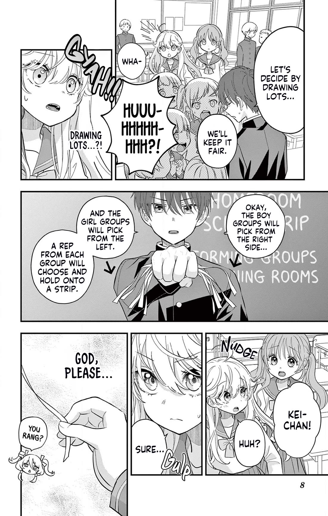 Uesugi-kun Wants to Quit Being a Girl Chapter 9 page 8 - Chapter 9