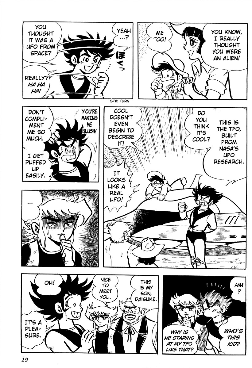 UFO Robo Grendizer (OUTA Gosaku) Chapter 1 page 22 - Chapter 1: Grendizer Arrives!