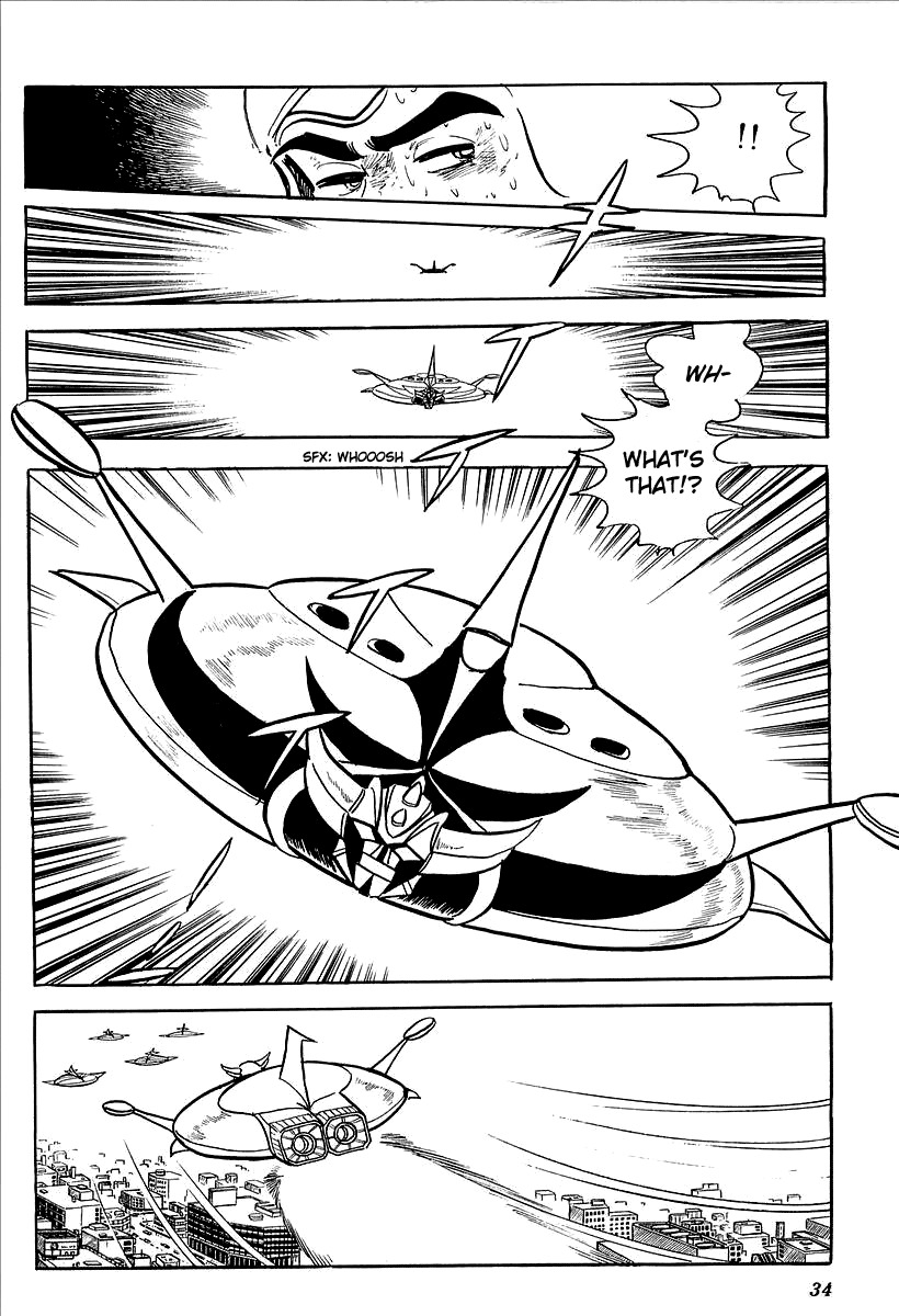 UFO Robo Grendizer (OUTA Gosaku) Chapter 1 page 37 - Chapter 1: Grendizer Arrives!