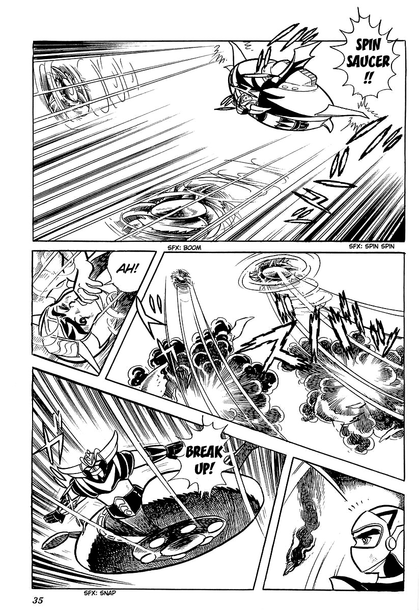 UFO Robo Grendizer (OUTA Gosaku) Chapter 1 page 38 - Chapter 1: Grendizer Arrives!