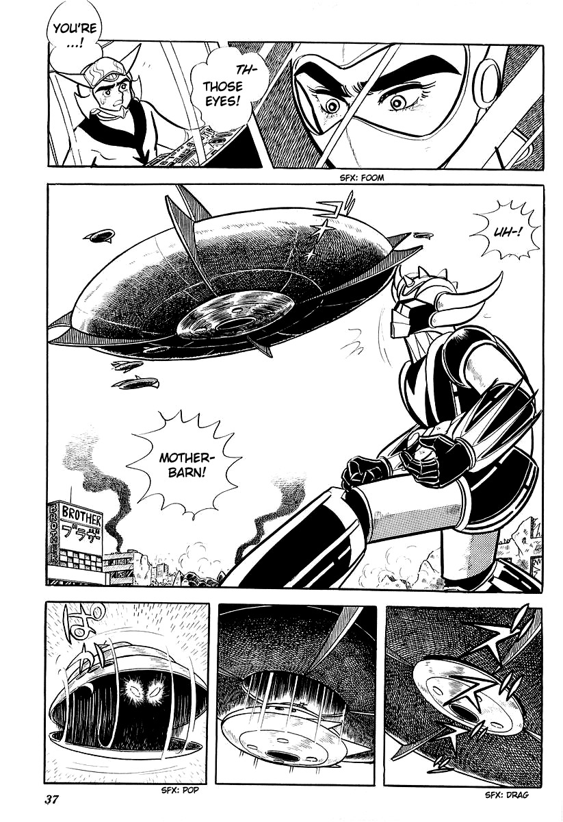UFO Robo Grendizer (OUTA Gosaku) Chapter 1 page 40 - Chapter 1: Grendizer Arrives!