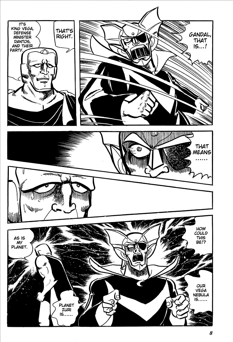 UFO Robo Grendizer (OUTA Gosaku) Chapter 10 page 11 - Chapter 10: The Vegan Army Comes to Earth