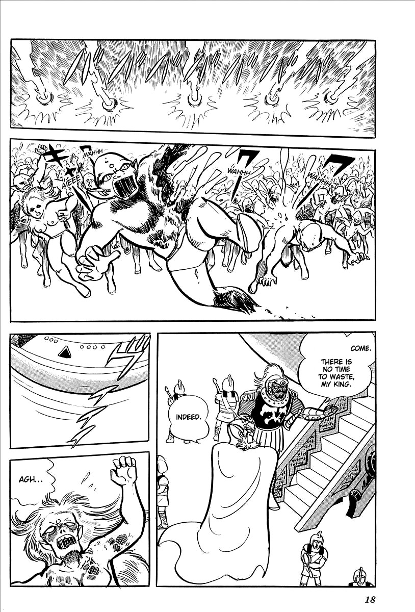 UFO Robo Grendizer (OUTA Gosaku) Chapter 10 page 21 - Chapter 10: The Vegan Army Comes to Earth