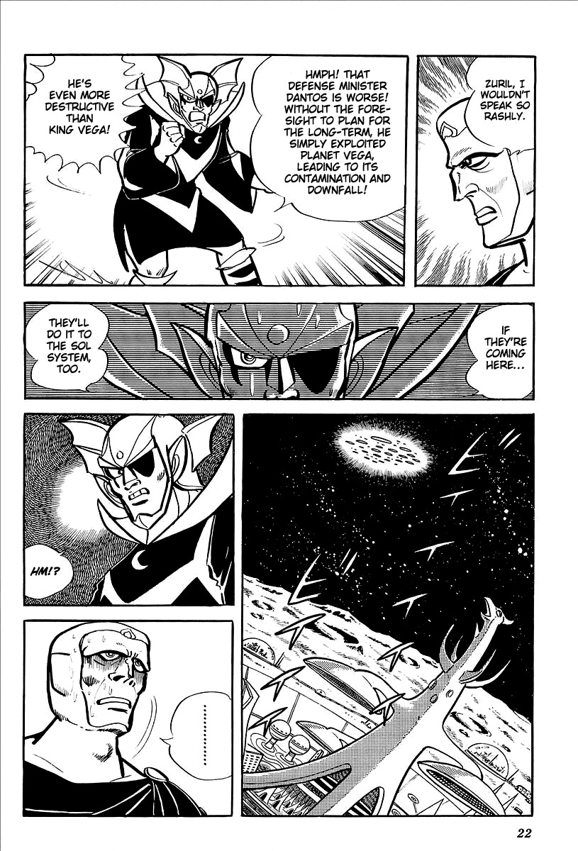 UFO Robo Grendizer (OUTA Gosaku) Chapter 10 page 24 - Chapter 10: The Vegan Army Comes to Earth