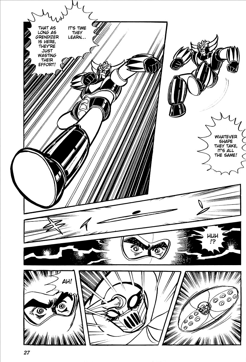UFO Robo Grendizer (OUTA Gosaku) Chapter 10 page 29 - Chapter 10: The Vegan Army Comes to Earth
