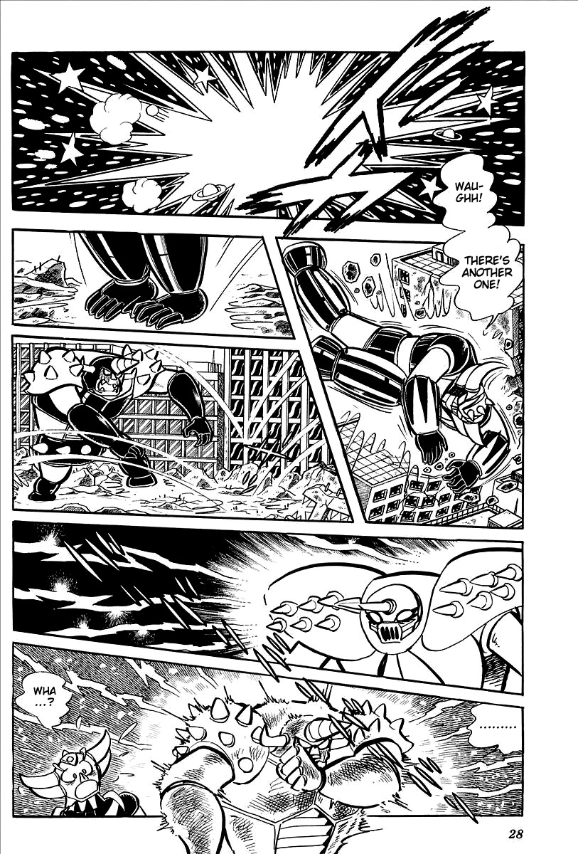 UFO Robo Grendizer (OUTA Gosaku) Chapter 10 page 30 - Chapter 10: The Vegan Army Comes to Earth