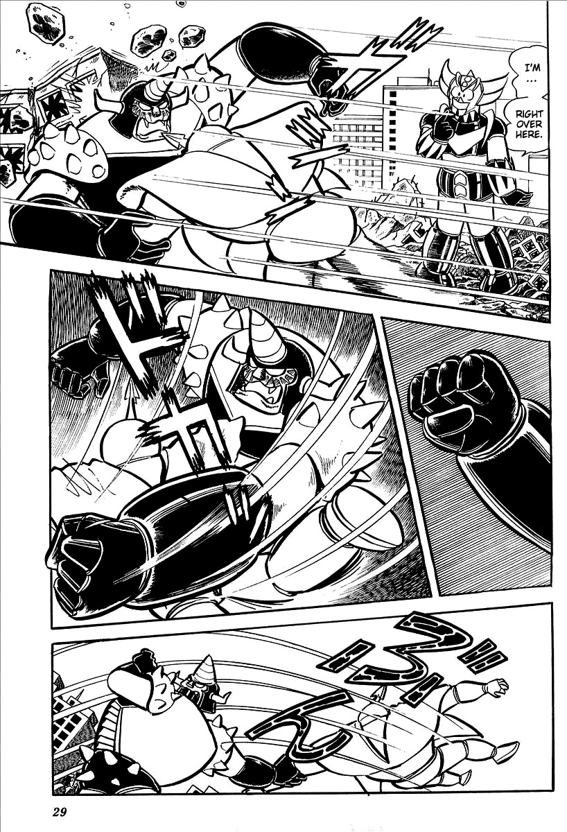 UFO Robo Grendizer (OUTA Gosaku) Chapter 10 page 31 - Chapter 10: The Vegan Army Comes to Earth