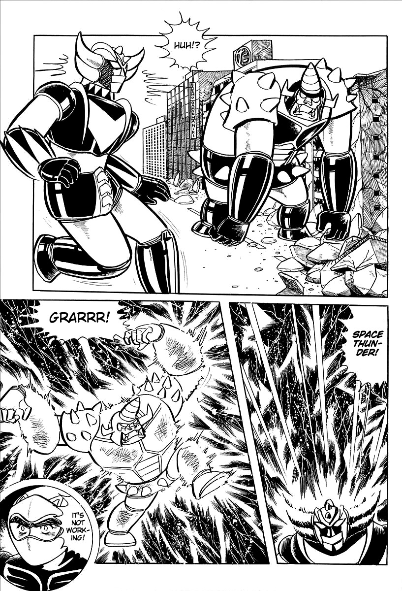 UFO Robo Grendizer (OUTA Gosaku) Chapter 10 page 33 - Chapter 10: The Vegan Army Comes to Earth
