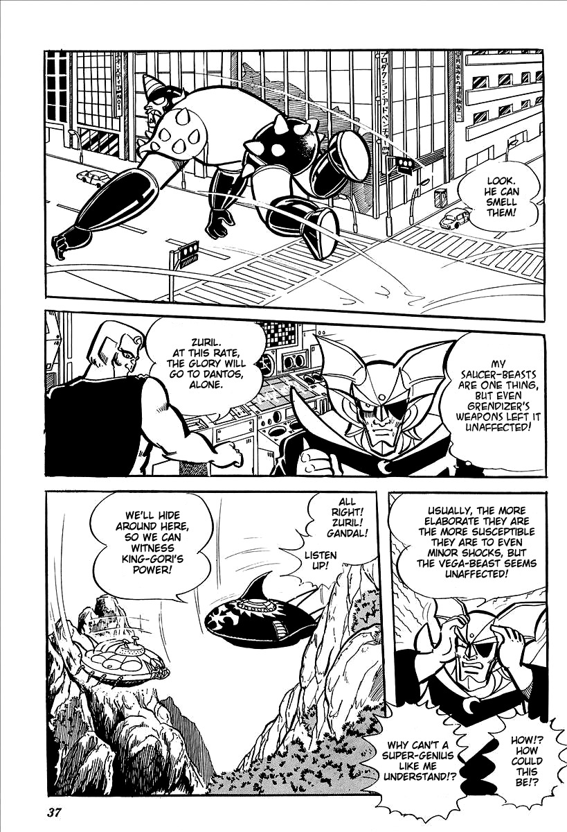 UFO Robo Grendizer (OUTA Gosaku) Chapter 10 page 39 - Chapter 10: The Vegan Army Comes to Earth
