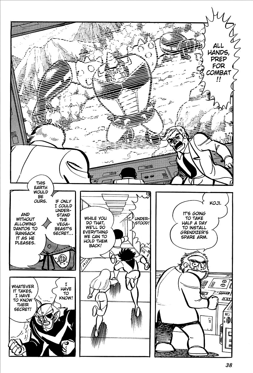 UFO Robo Grendizer (OUTA Gosaku) Chapter 10 page 40 - Chapter 10: The Vegan Army Comes to Earth