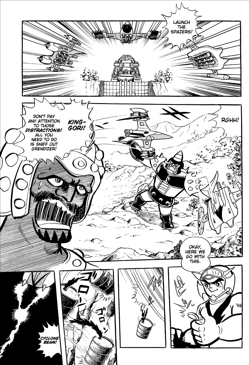UFO Robo Grendizer (OUTA Gosaku) Chapter 10 page 41 - Chapter 10: The Vegan Army Comes to Earth