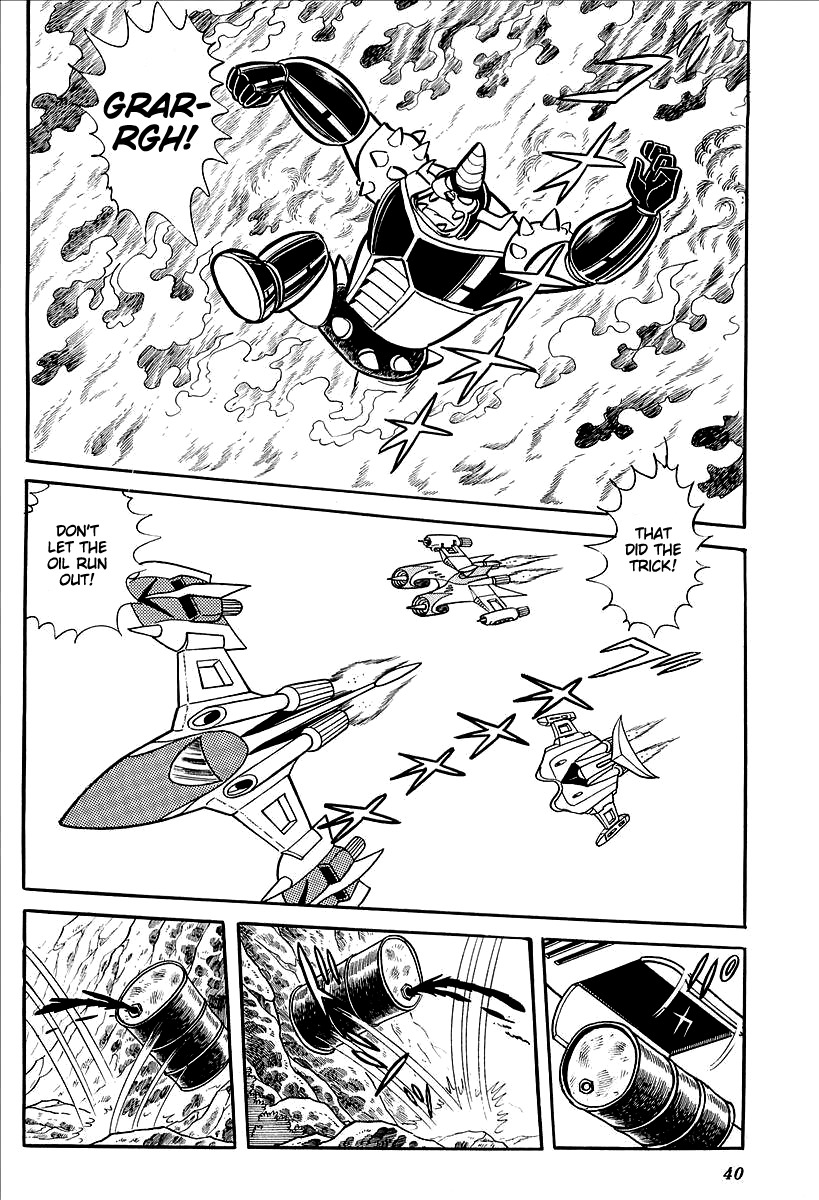 UFO Robo Grendizer (OUTA Gosaku) Chapter 10 page 42 - Chapter 10: The Vegan Army Comes to Earth