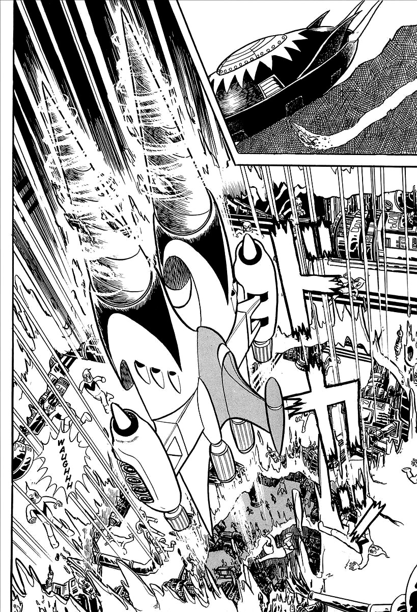 UFO Robo Grendizer (OUTA Gosaku) Chapter 10 page 46 - Chapter 10: The Vegan Army Comes to Earth
